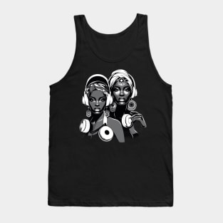 Afrocentric Women Music Tank Top